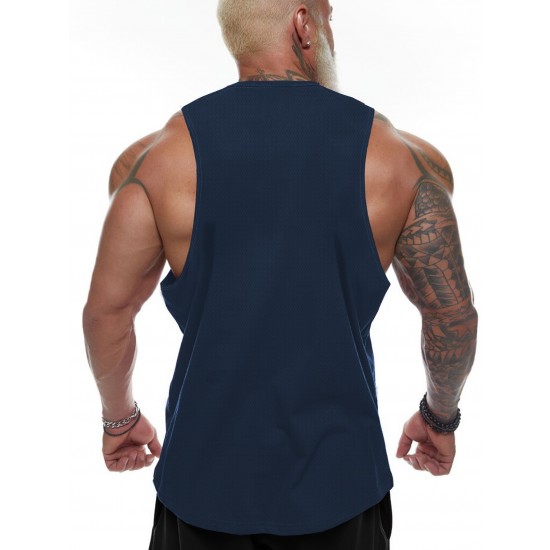 Men'S Dandelion Musical Notes Graphic Tank Top, Quick Dry Mesh Polyester Sports Shirt, Crew Neck, Regular Fit, Geometric Pattern, Slight Stretch, with Knit Fabric for Summer Wear Men'S Dandelion Musical Notes Graphic Tank Top, Quick Dry Mesh Polyester Sports Shirt, Crew Neck, Regular Fit, Geometric Pattern, Slight Stretch, with Knit Fabric for Summer Wear