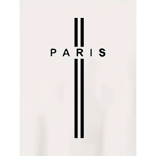 Men's Summer Fashion Tank Top - Casual Round Neck, Stretchy Polyester & Spandex Blend, Breathable Sleeveless Shirt with Trendy Paris Print, Perfect for Gym & Sports, Non-Transparent Men's Summer Fashion Tank Top - Casual Round Neck, Stretchy Polyester & Spandex Blend, Breathable Sleeveless Shirt with Trendy Paris Print, Perfect for Gym & Sports, Non-Transparent