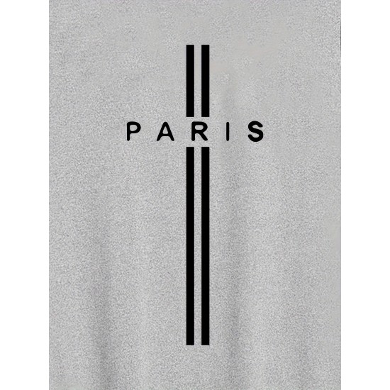 Men's Summer Fashion Tank Top - Casual Round Neck, Stretchy Polyester & Spandex Blend, Breathable Sleeveless Shirt with Trendy Paris Print, Perfect for Gym & Sports, Non-Transparent Men's Summer Fashion Tank Top - Casual Round Neck, Stretchy Polyester & Spandex Blend, Breathable Sleeveless Shirt with Trendy Paris Print, Perfect for Gym & Sports, Non-Transparent