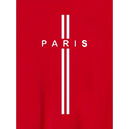 Men's Summer Fashion Tank Top - Casual Round Neck, Stretchy Polyester & Spandex Blend, Breathable Sleeveless Shirt with Trendy Paris Print, Perfect for Gym & Sports, Non-Transparent Men's Summer Fashion Tank Top - Casual Round Neck, Stretchy Polyester & Spandex Blend, Breathable Sleeveless Shirt with Trendy Paris Print, Perfect for Gym & Sports, Non-Transparent