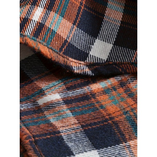 Plus Size Men's Plaid/Striped Shirt Spring Fall Winter Long Sleeve Shirt, Men's Clothing Plus Size Men's Plaid/Striped Shirt Spring Fall Winter Long Sleeve Shirt, Men's Clothing