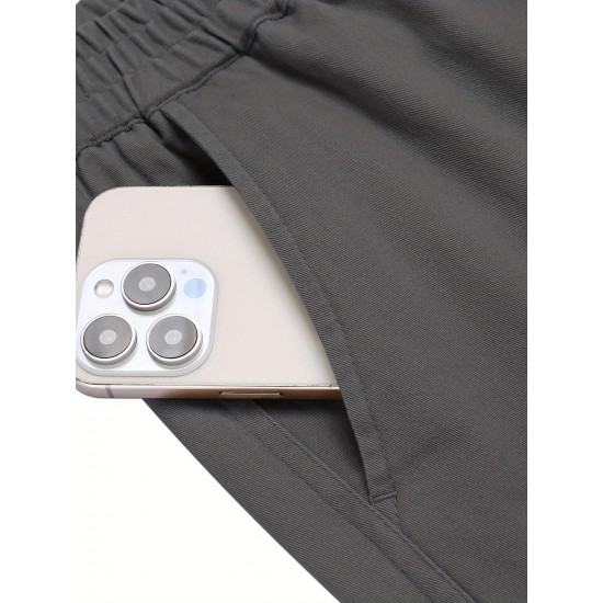 Men's Casual Cargo Pants Relaxed Fit Elastic Waist Work Pant Athletic Jogger Sweatpants with Multi Pockets Men's Casual Cargo Pants Relaxed Fit Elastic Waist Work Pant Athletic Jogger Sweatpants with Multi Pockets