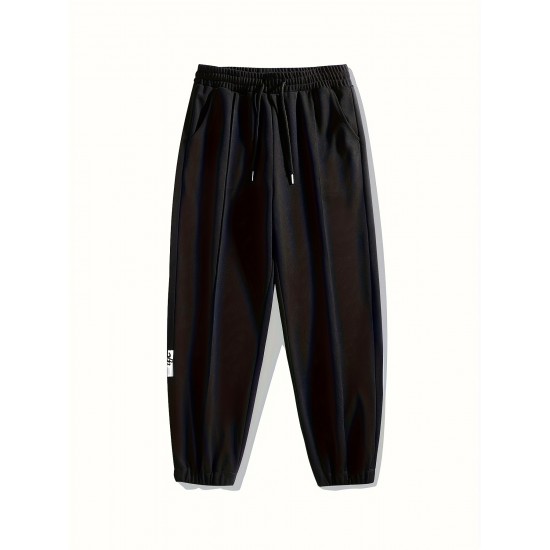 Men's Casual Loose Fit Drawstring Sweatpants For Casual Daily Wear Men's Casual Loose Fit Drawstring Sweatpants For Casual Daily Wear